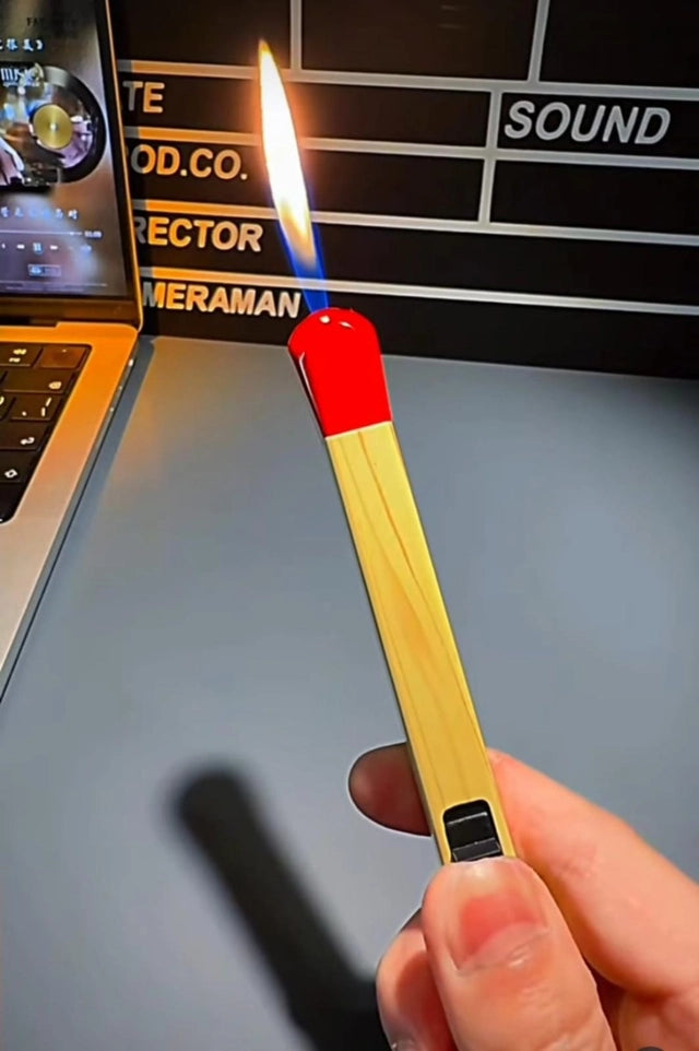 Electric Matchstick Lighter – Rechargeable USB Type-C