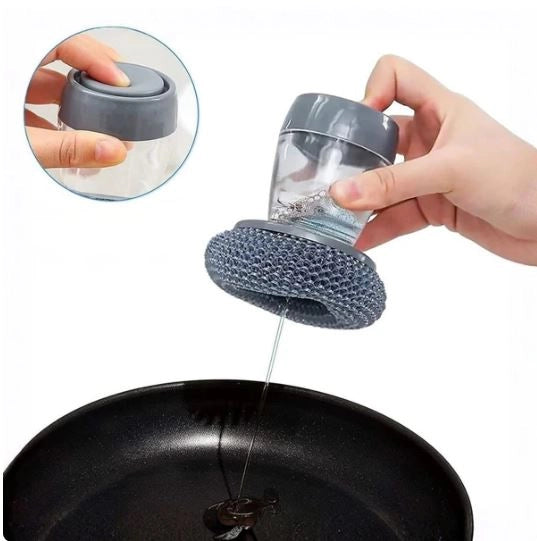 2 In 1 Liquid Soap Dispensing Brush