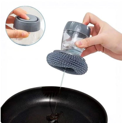 2 In 1 Liquid Soap Dispensing Brush